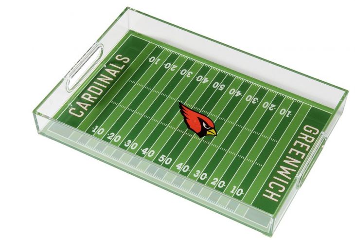 Football Field Serving Tray with Custom Logo - Minimum Quantity 24 main image